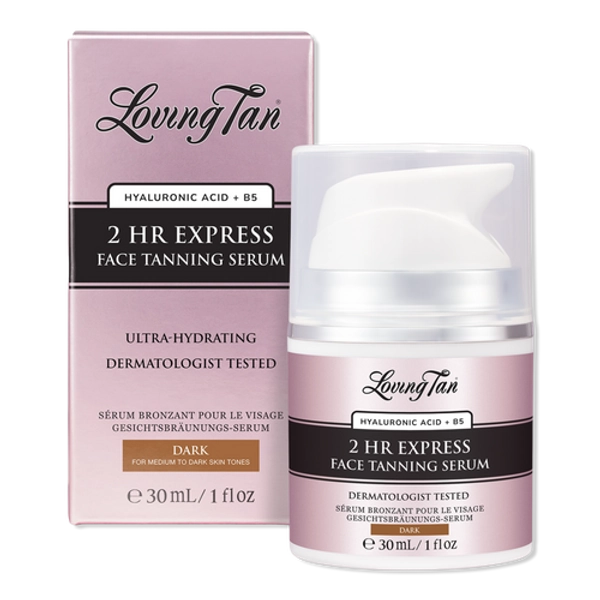 2 HR Express Face Tanning Serum - Dark