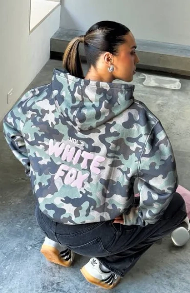 Offstage Oversized Camo Hoodie
