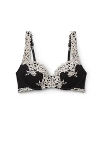 GIOIA PRETTY FLOWERS SUPER - Push-up BH - nero/ivory