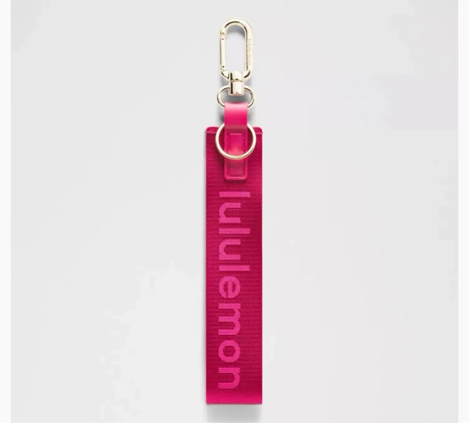 Never Lost Keychain - Grenadine Red/White - ONE SIZE