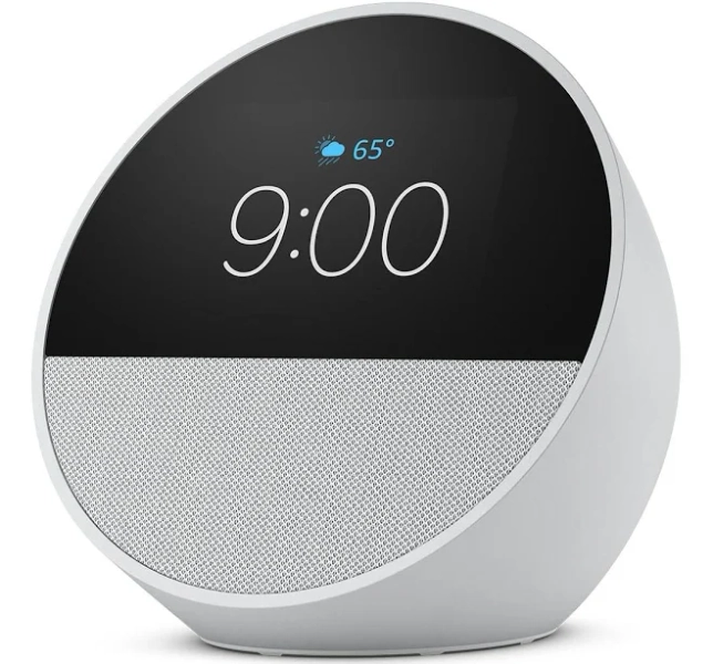 Amazon Echo Spot Smart Alarm Clock with Alexa