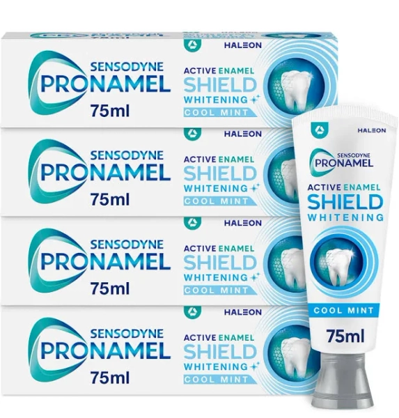 Sensodyne Pronamel Toothpaste Active Enamel Shield 75 ml (Pack of 4)