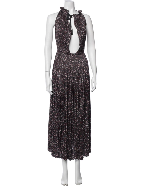 Floral Print Long Dress