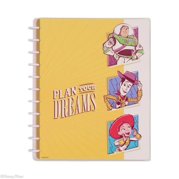 Happy Planner Disney Toy Story Dotted Lined Big Notebook - 60 Sheets - Walmart.com