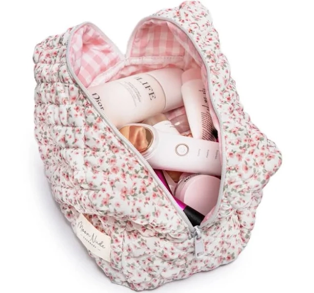 Peony Large Makeup Bag