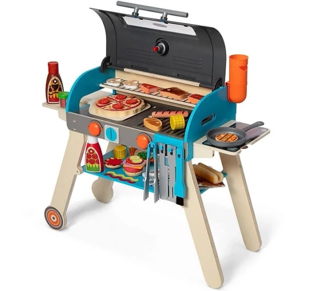Melissa & Doug Deluxe Grill and Pizza Oven Playset