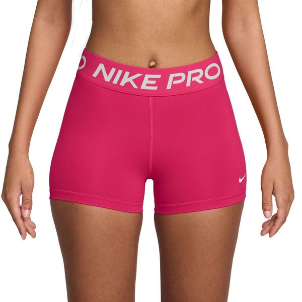Nike Pro Womens 365 Dri-FIT 3 Inch Short Tights Pink XS