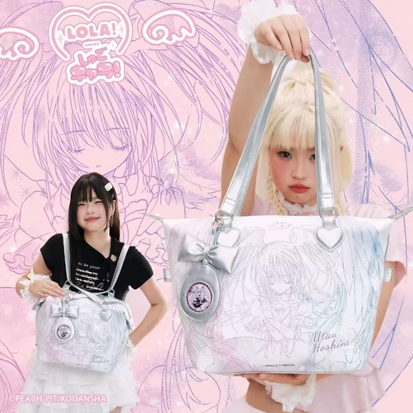 Shugo Chara Tote Bag Commuting To Work Travel Storage Large-capacity Backpack Anime Merchandise Girl's Festival Gift Backpack