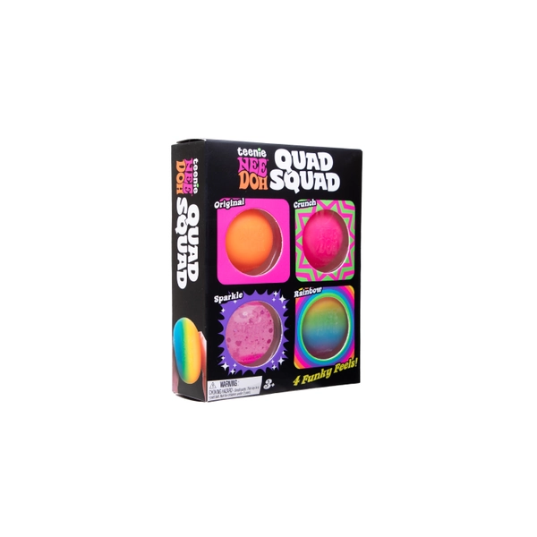 Teenie NeeDoh® Quad Squad Multipack