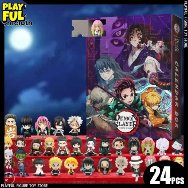 Demon Slayer: Kimetsu No Yaiba Infinity Castle Anime Figure Advent Calendar