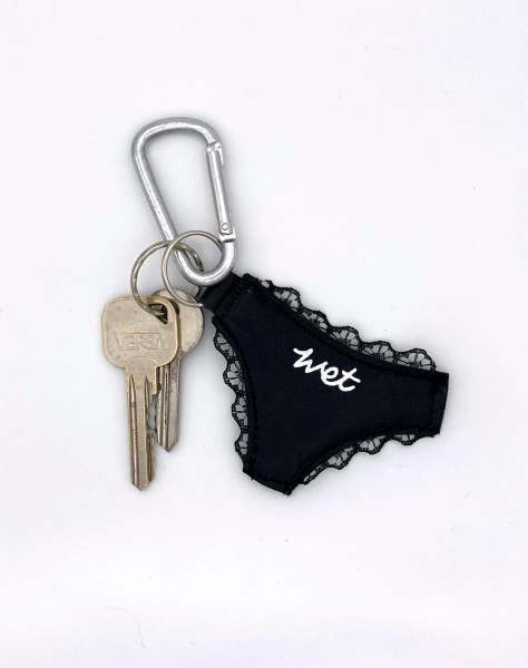 Lace knicker keyring