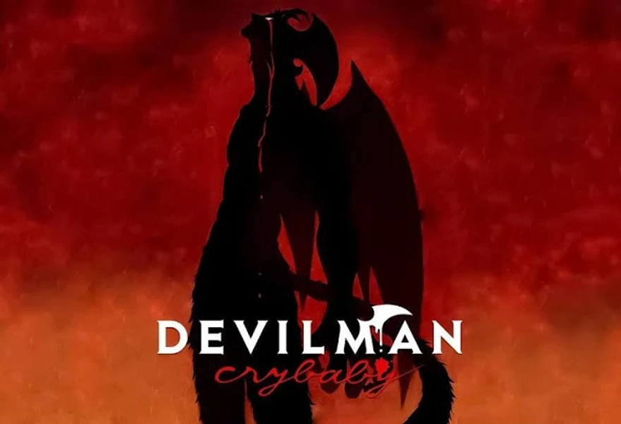 Devilman Crybaby Akira Fudo Ryo Asuka Horror Supernatural Anime Poster Manga Art 24x36 in / 60x90 cm