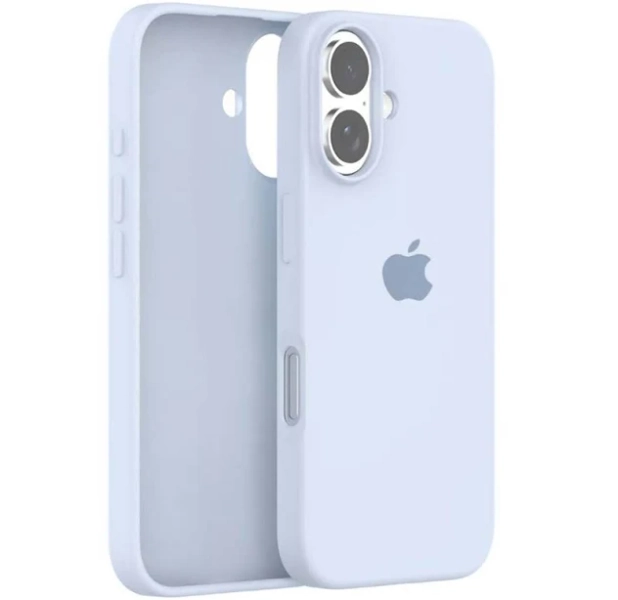 iPhone 16 Silicone Case - Winter Blue