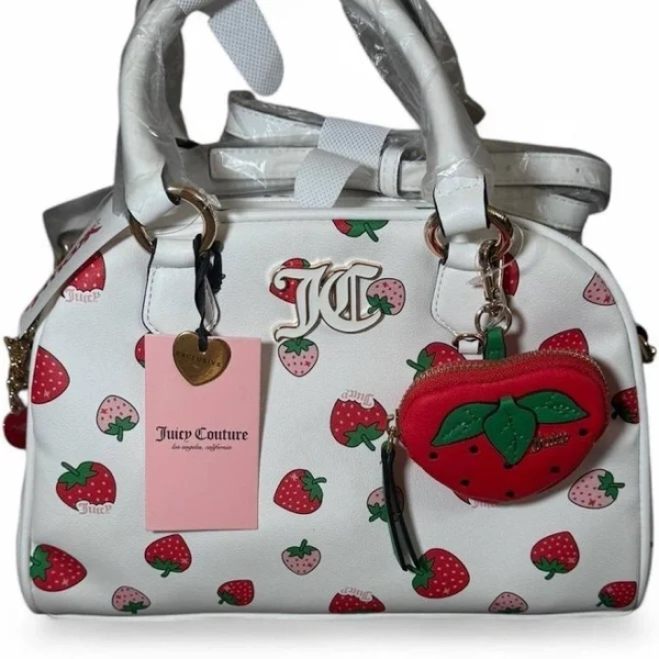 NWT Juicy Couture Viral Sweet n Juicy Bowler Bag