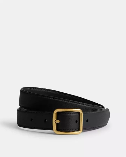Ceinture à boucle classique avec détail à la hanche, 25 mm