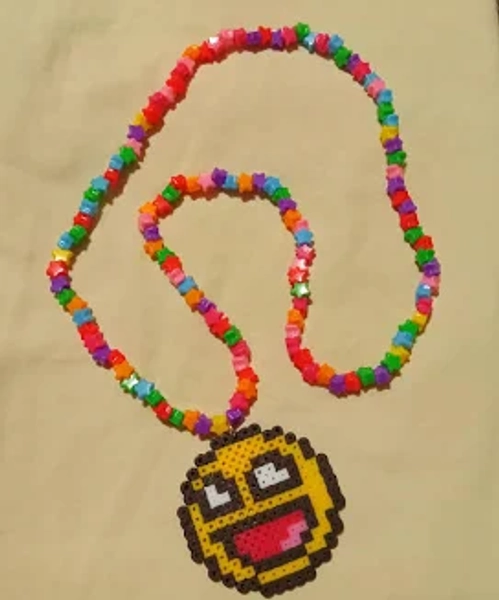 Epic Face Kandi Necklace