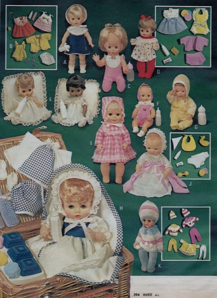 1980 Baby Dolls Print Ads Toys  Photos Clipping