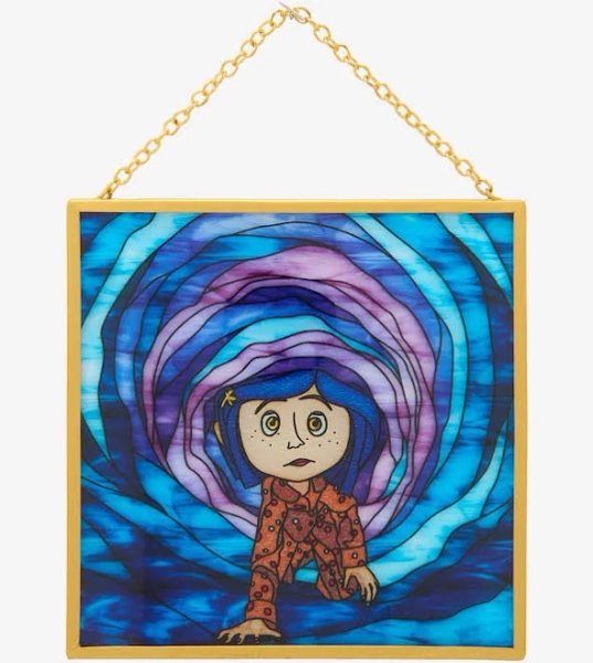 Coraline Other World Tunnel Stained Glass Wall Art — BoxLunch Exclusive