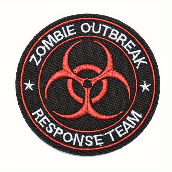 1pc Embroidered Badge, Morale Patch for Backpack Bag Backpack Clothes Vest Uniform Fastener