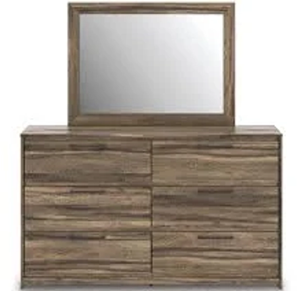 Ashley Furniture Baystorm Gray Dresser & Mirror
