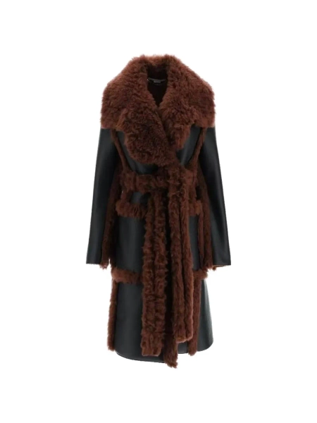 Stella McCartney manteau à taille ceinturée | 38