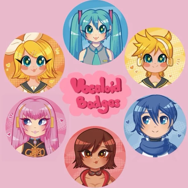 Vocaloid Series 1 Button Badges