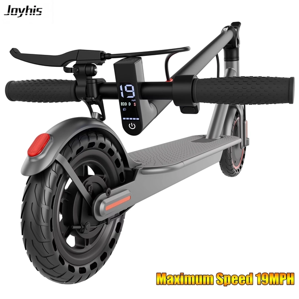 JOYHIS J078 Electric Scooter for Men and Women 8.5" Solid Tire 19mph Power by 350W Motor Max 21 mile Range Folding Commuting E Scooter - Walmart.com