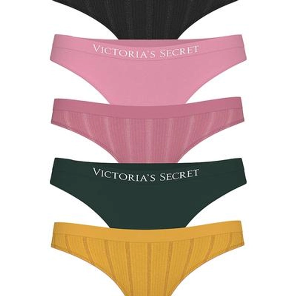 Women's Victoria's Secret 5-Pack Seamless Thong Panties