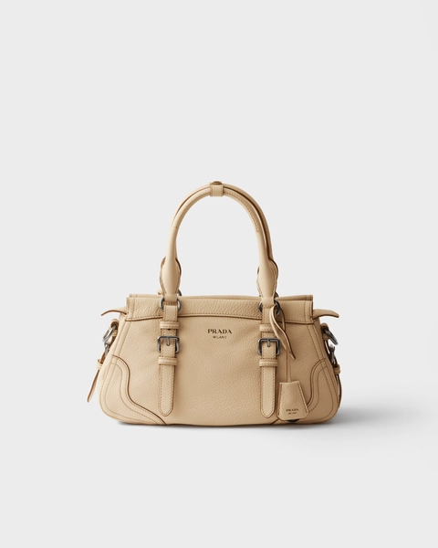 Large leather tote bag
