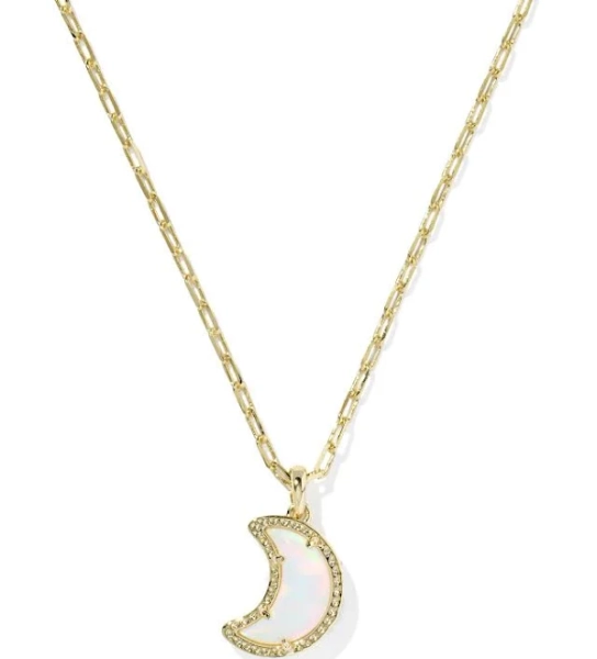 Kendra Scott Moon Short Pendant Necklace