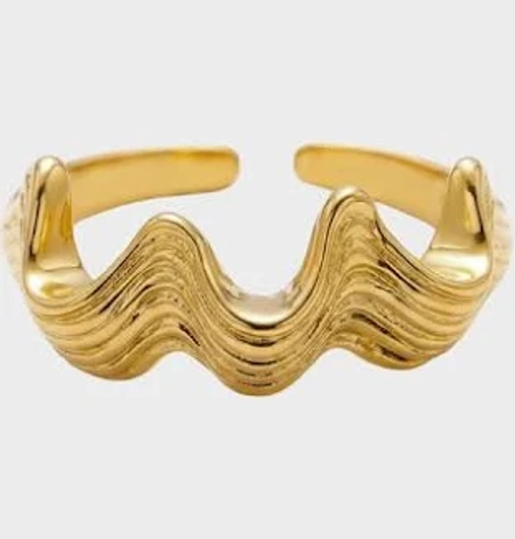 Ring18k Guldbelagtguld
