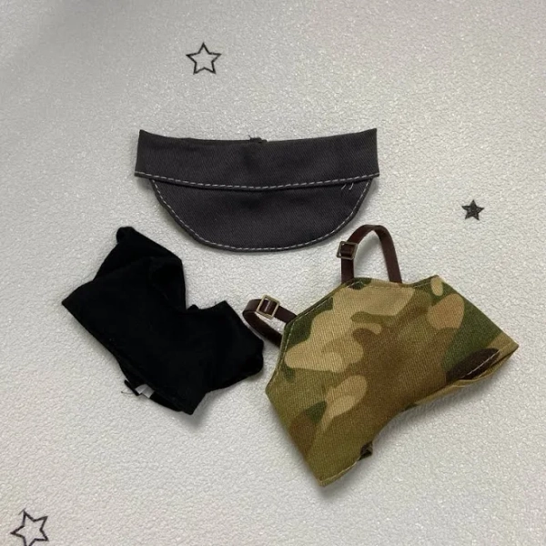 Labubu clothes, Labubu outfits, Clothes For Labubu Doll Clothing Set, Cute And Fashionable, Suitable For 15-17cm Dolls, Labubu accessories, Hat +