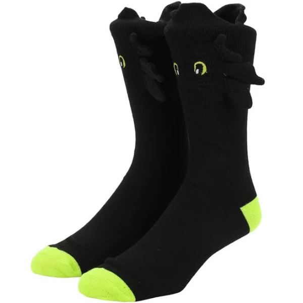 How To Train Your Dragon Toothless 3D Ears Socks