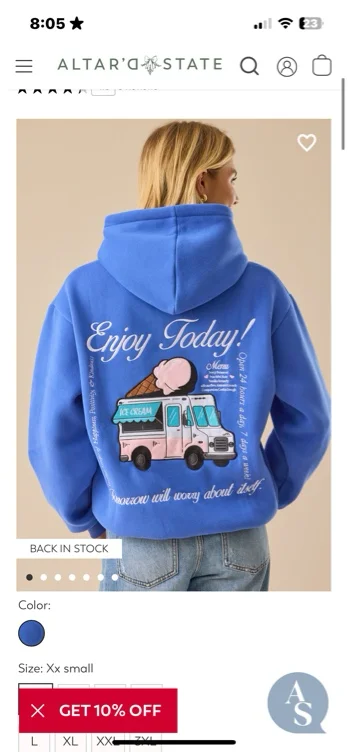 Tomorrow Will Worry About Itself Sweatshirt