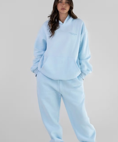 Pastel Straight Leg Sweatpants matching with hoodie