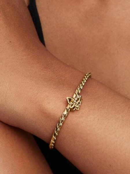 Butterfly Openwork Charm | Pendant | Gold plated | Pandora US