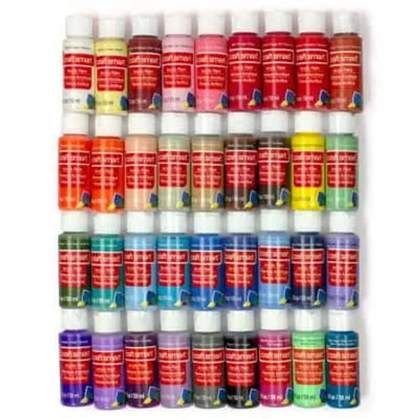 Craft Smart Acrylic Paint Value Set