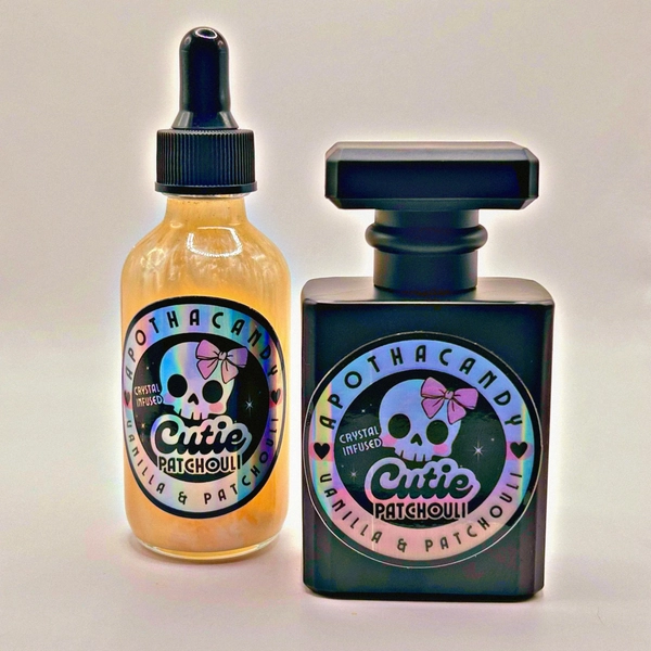 Cutie Patchouli Perfume Mist & Body Oil | Full Moon–Infused | Unisex