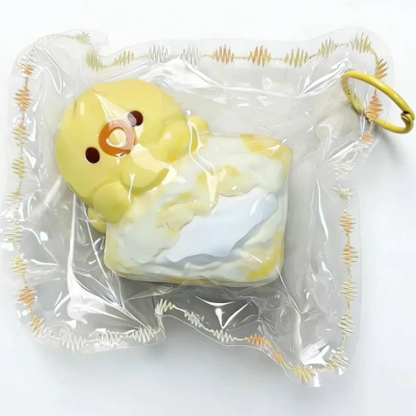 High-appearance silicone squishy stress-relief slow-rebound toy