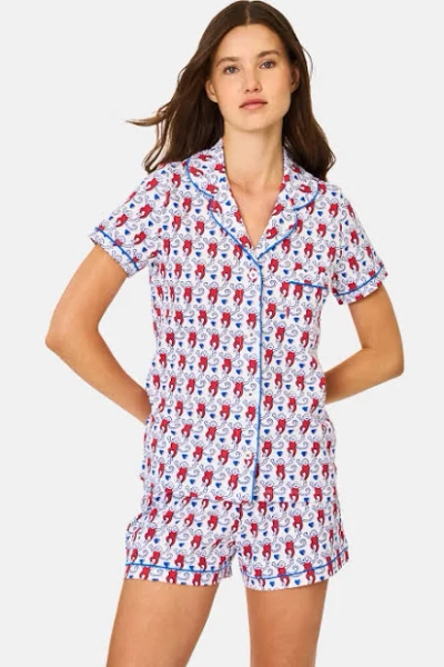 Monkey Rabbit Campus Lovely Monkey Polo Pajamas
