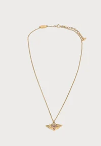GALENA PENDANT - Halskette - gold-coloured/pink