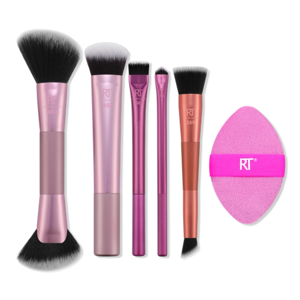 Big Blends Energy Brush + Dual-Sided Puff Set