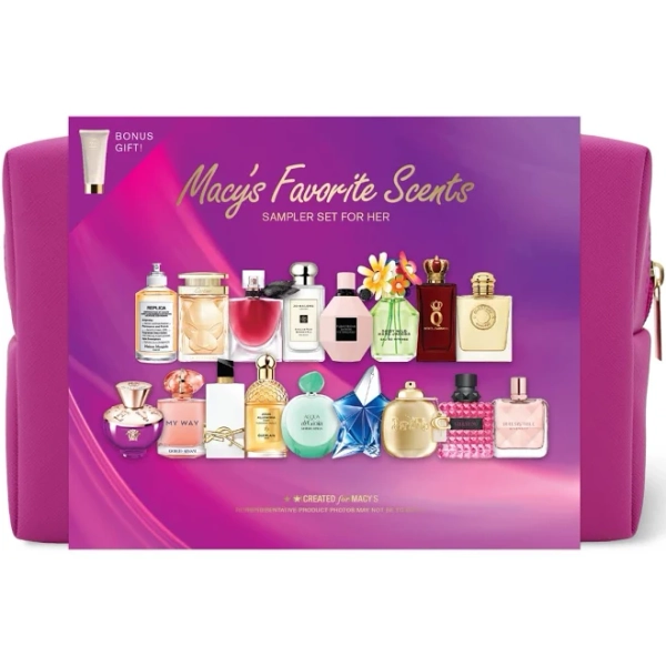 Macy's Favorite Scents Sampler Set for Her Eau de Parfum Fragrance Kit