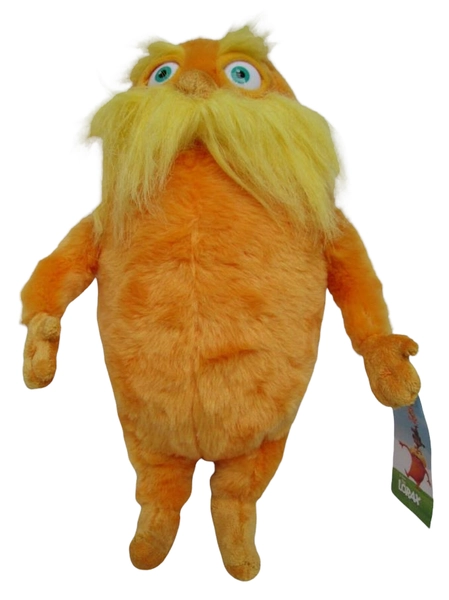 Lorax 12" Soft Plush Doll Toy Rare Stuffed NEW Dr Seuss Ships From USA
