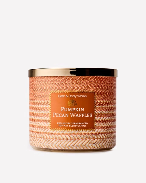Pumpkin Pecan Waffles 3-Wick Candle