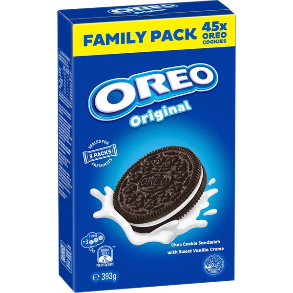 Oreo Original Cookies Family Pack 393g