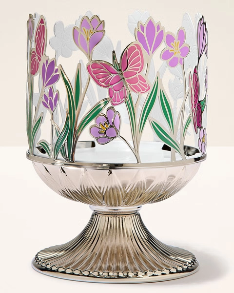Butterfly 3-Wick Candle Holder