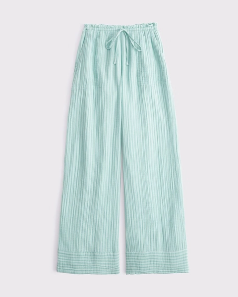 Cotton Gauze Pull-On Pant