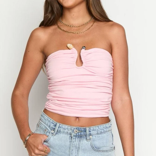 Kassy Strapless Top