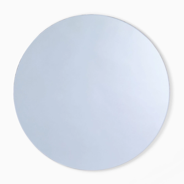 Tinted Frameless Wall Mirror